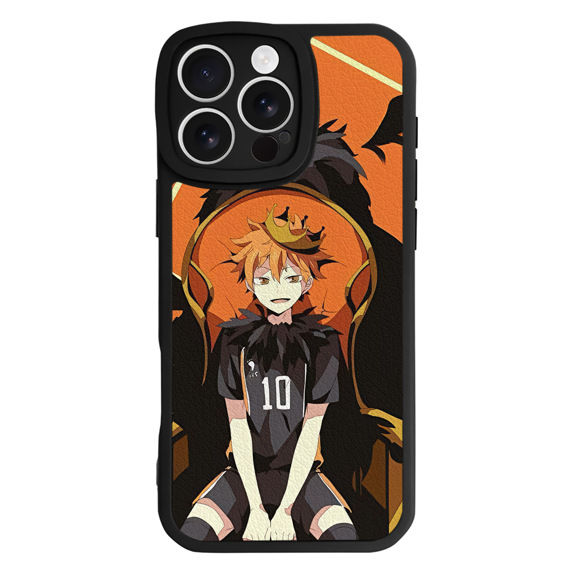 （画像用） ハイキュー!! Haikyu!! 【iPhone 16シリーズ対応】シリコンスマホケース（レザー調） 材質：シリコン